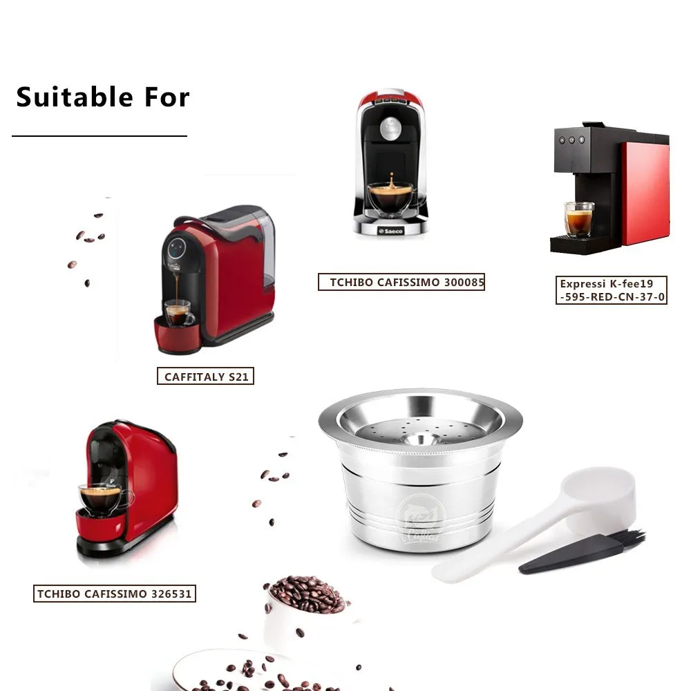 Многоразовая кофейная Капсульная чашка для dolcegusto Nescafe многоразовые фильтрующие