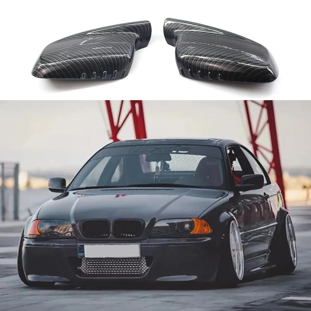 1 пара зеркальный колпачок заднего вида из углеродного волокна сменный корпус