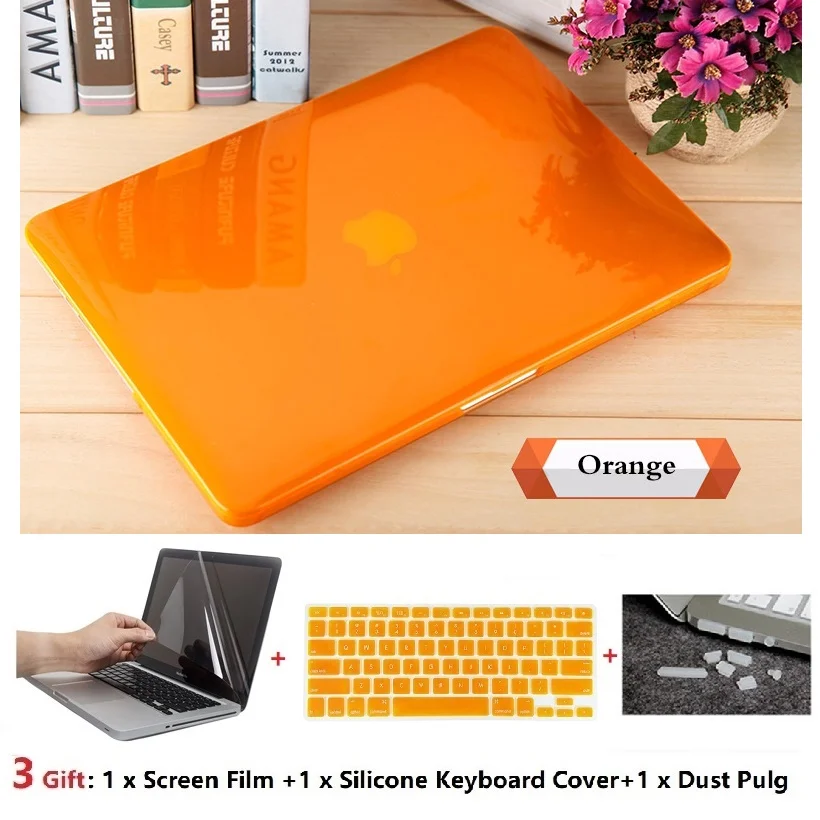 Кристально прозрачный жесткий чехол для Apple Macbook Air Retina Pro Touch Bar 11 12 13 15 16 inchs A2141 A1932