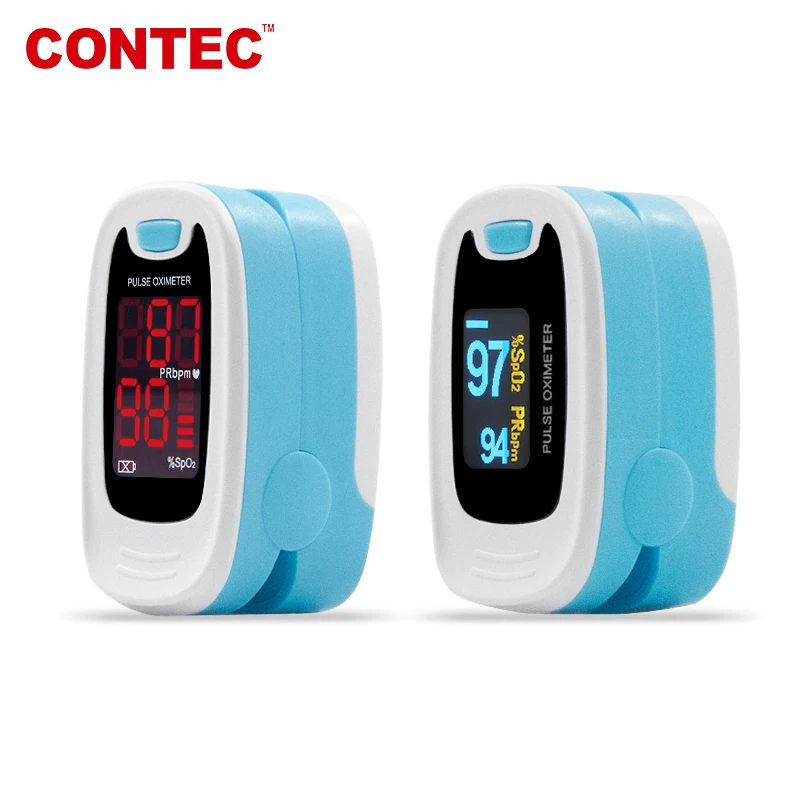 CE CONTEC пальцевый оксиметр Spo2 PR монитор Пульсоксиметр кислорода в крови|oled lcd|oled