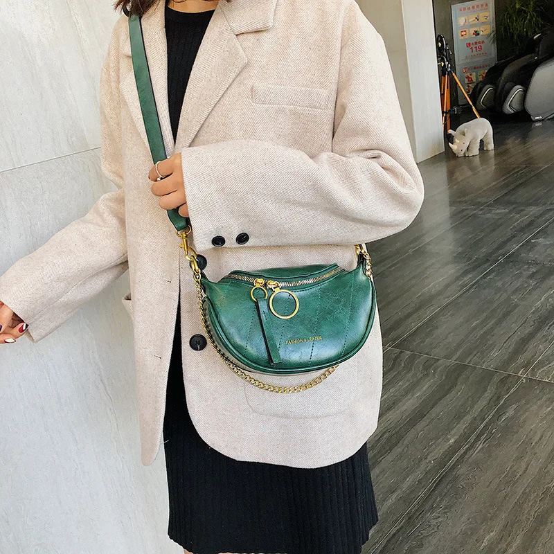 

Shoulder Cute Bag Vintage Leather Women 2020 Luxury Plaid Female Black Shoulder Chain Bags Fashion Designer Bags DF50BA