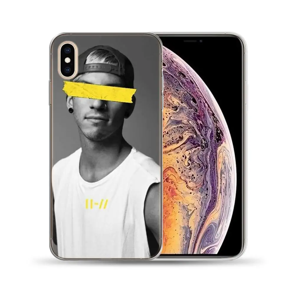 Мягкий ТПУ Черный чехол Twenty One Pilots 21 для iPhone 12 11 Pro Max X XS XR 8 7 6 6S Plus 5 5S SE 10 силиконовые