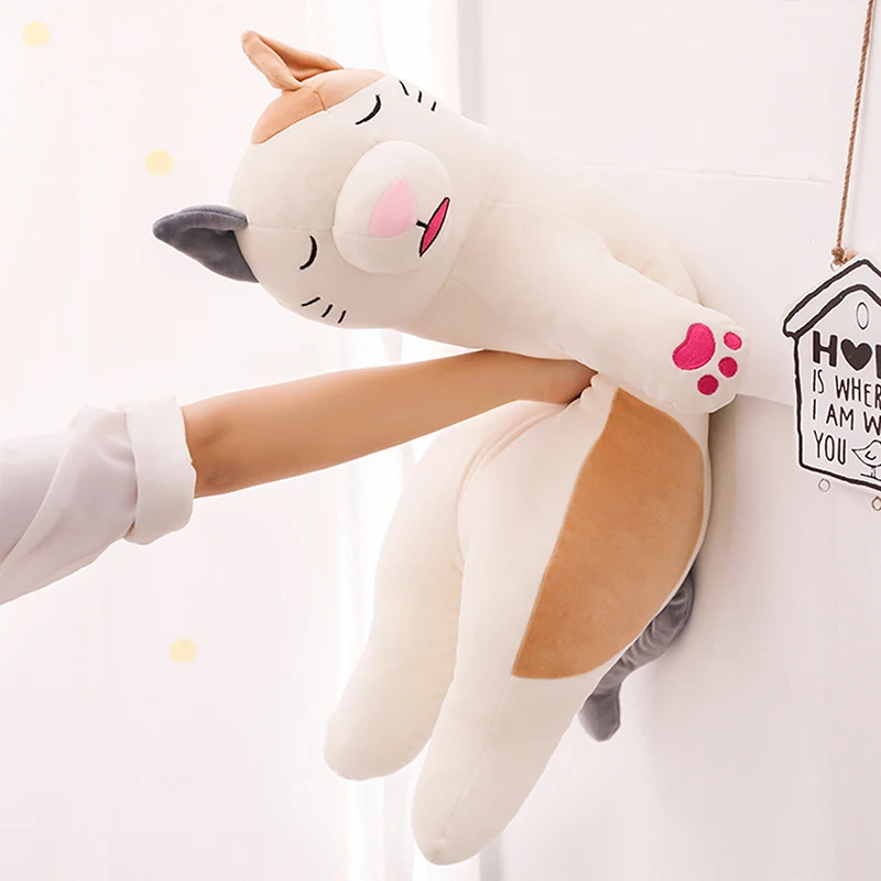 45/75 см моделирование из зооппарка панда плюшевая подушка лежа Косплей Shiba в форме