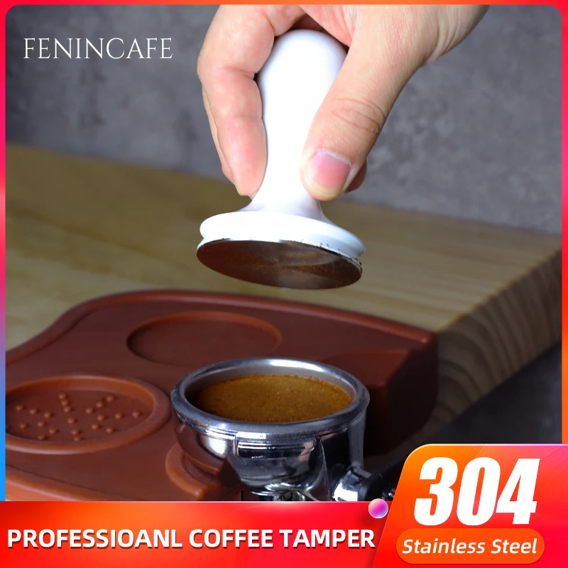 304 кофемолка из нержавеющей стали быстросохнущая 58 мм Ручная работа для кофе
