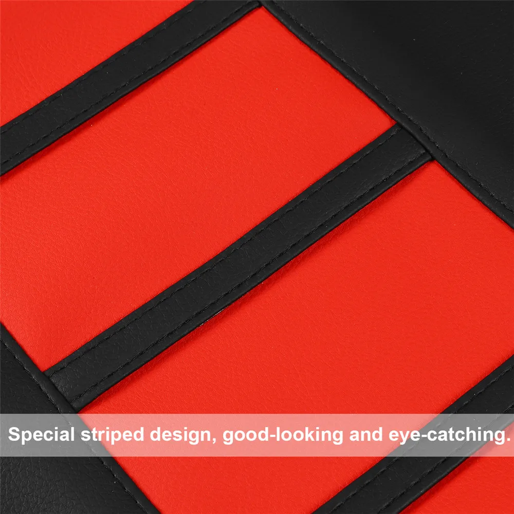 Motorcycles Seat Cover Dirt Bike Off-road Gripper Soft Leather Striped Design + Vinyl Material Wear Resistant Dust-proof | Автомобили и