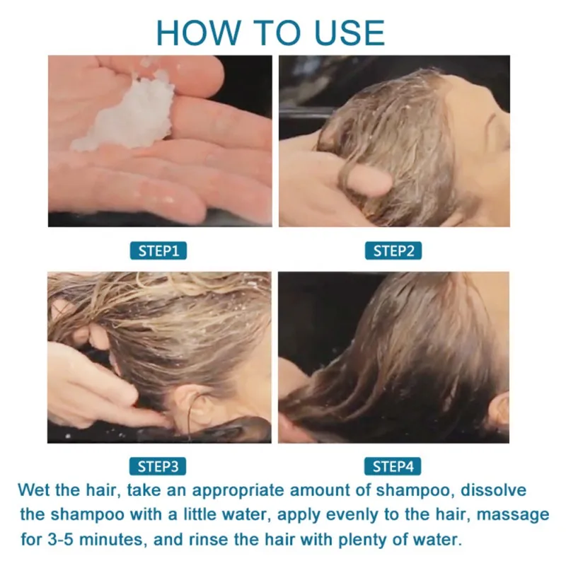 Шампунь с морской солью средство для борьбы перхотью снимает зуд уменьшает