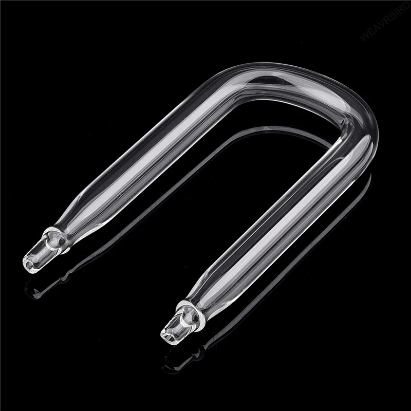 

Aquarium U Shaped Air Pipe Connector Fish Tank Co2 Oxygen Tube Check Valve Glass Tube For Co2 Diffuser Air Pump Accessories