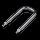 U-образный соединитель для воздушной трубки для аквариума, кислородная трубка Co2, обратный клапан, стеклянная трубка для диффузора Co2, аксессуары для воздушного насоса