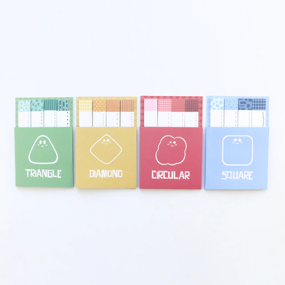 Domikee Новый Классический корейский мультфильм школы липкий индекс этикетки