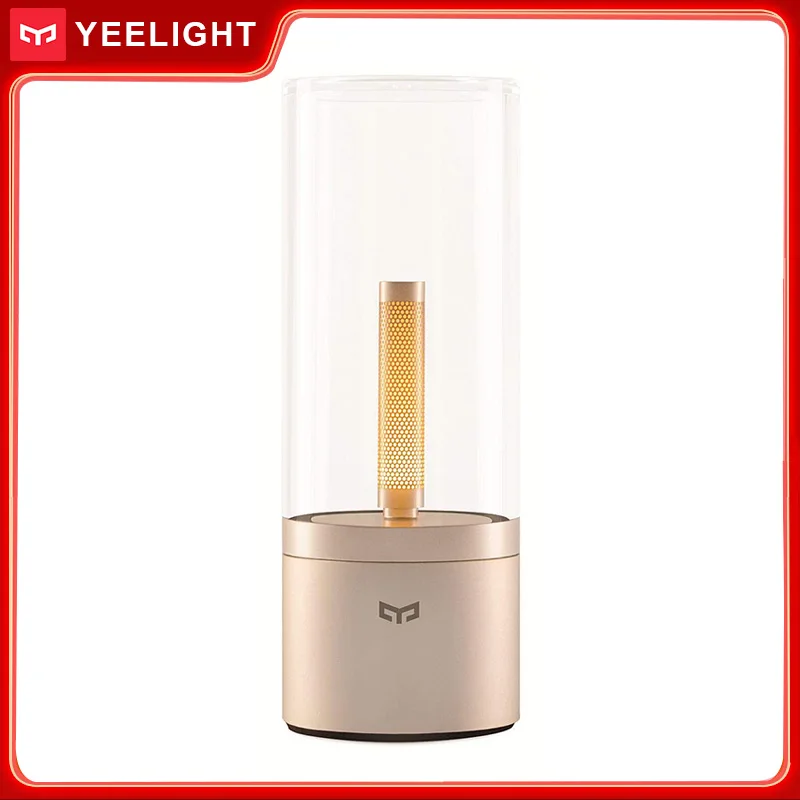Yeelight Rechargable Candle Light Yellow Nightstand Lamp for Bedroom Living Room Dating Dating Atmosphere Light Dimmable