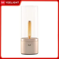 yeelight rechargable candle light yellow nightstand lamp for bedroom living room dating dating atmosphere light dimmable