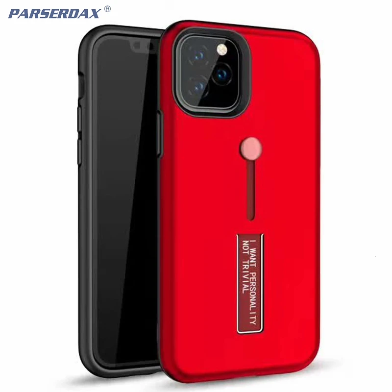 Откидное Открытое кольцо для пальца, ремешок для Apple iPhone 11 Pro Max X XS XR 8 7 Plus 6 6S 5 5S SE, противоударный чехол для телефона 1000 шт