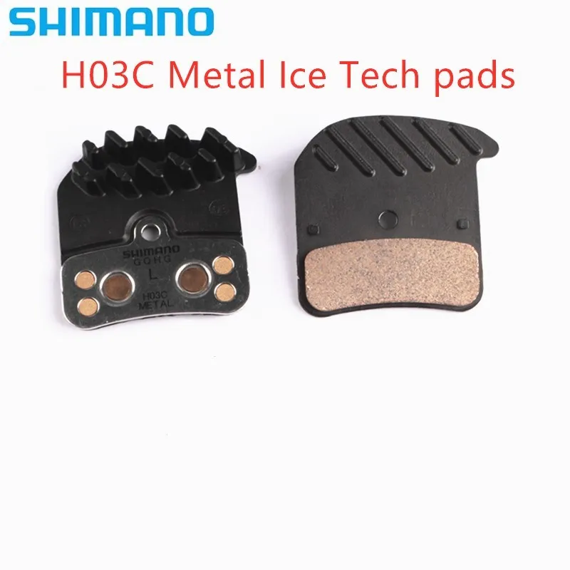 Металлические тормозные колодки SHIMANO H03C D03S H03A резиновые дисковые Тормозные для