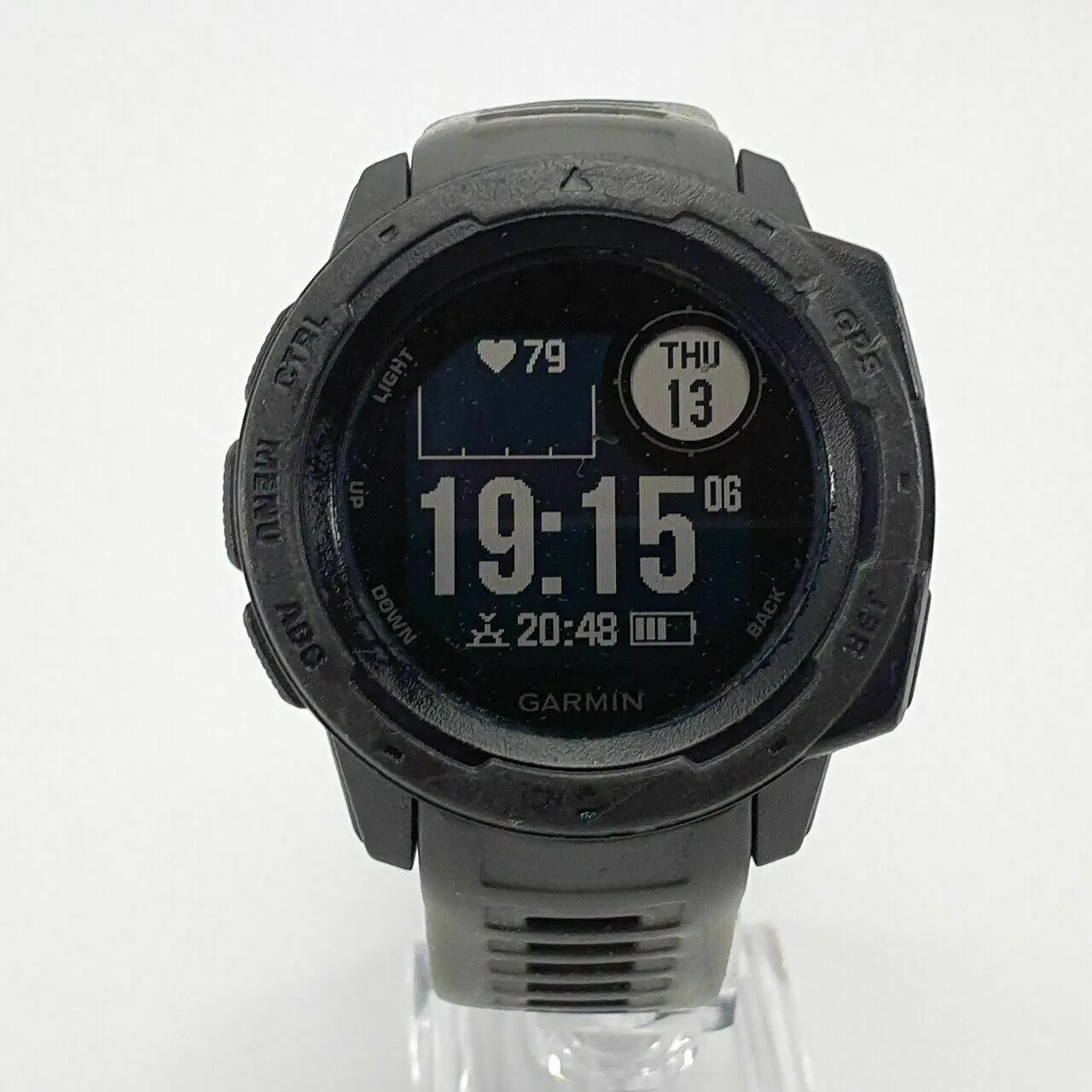 

Смарт-часы Garmin Instinct с GPS и технологией пульсометра на запястье #4191