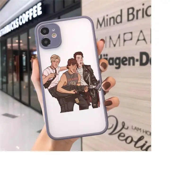 

Julie and the Phantoms Sunset Phone Case Matte For iPhone 12 Mini 11 Pro XR XS Max 7 8 Plus X Hard PC Back Cover