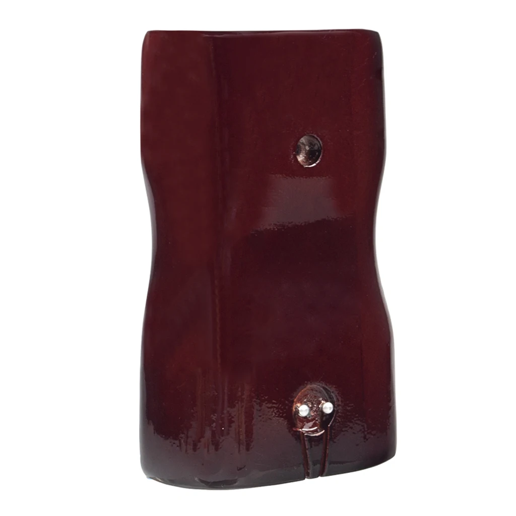 

Rosewood Hexagonal Erhu Perform Base Music Instrument Luthier Rest Support