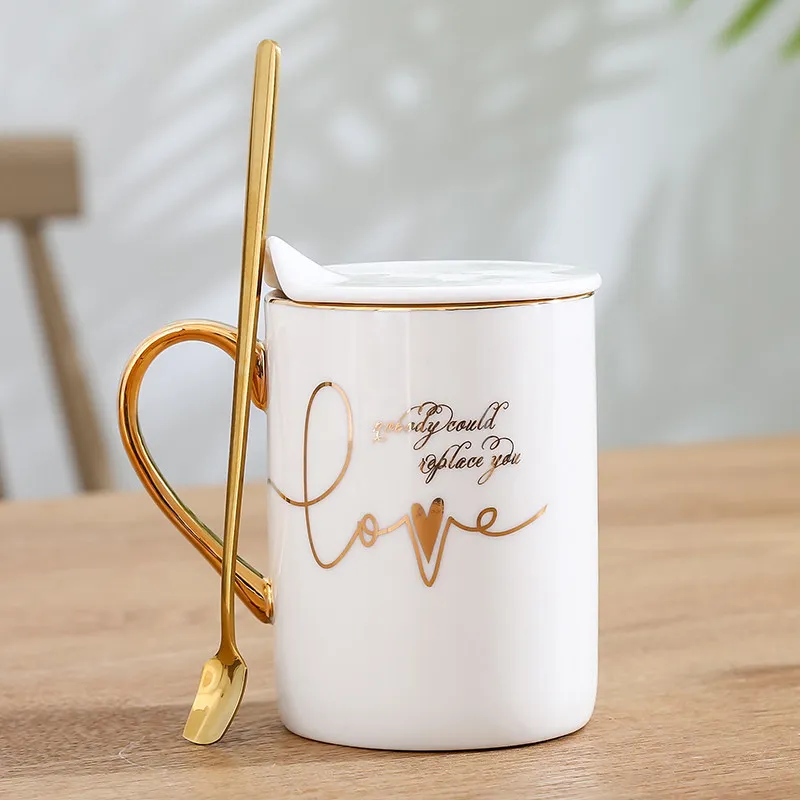 1 Чашка из керамики в стиле любовь, подарок, напиток молоко кофе, посуда для питья, подарок для друга, 11,8х11,5 см.