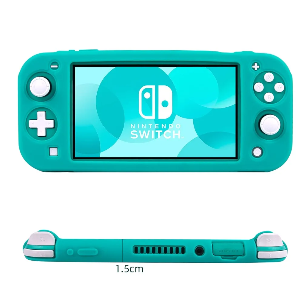 Мягкий ТПУ чехол CHINFAI для shand Switch Lite эргономичный Нескользящий Резиновый защитный чехол-подставка для NS Switch Lite мини-консоль