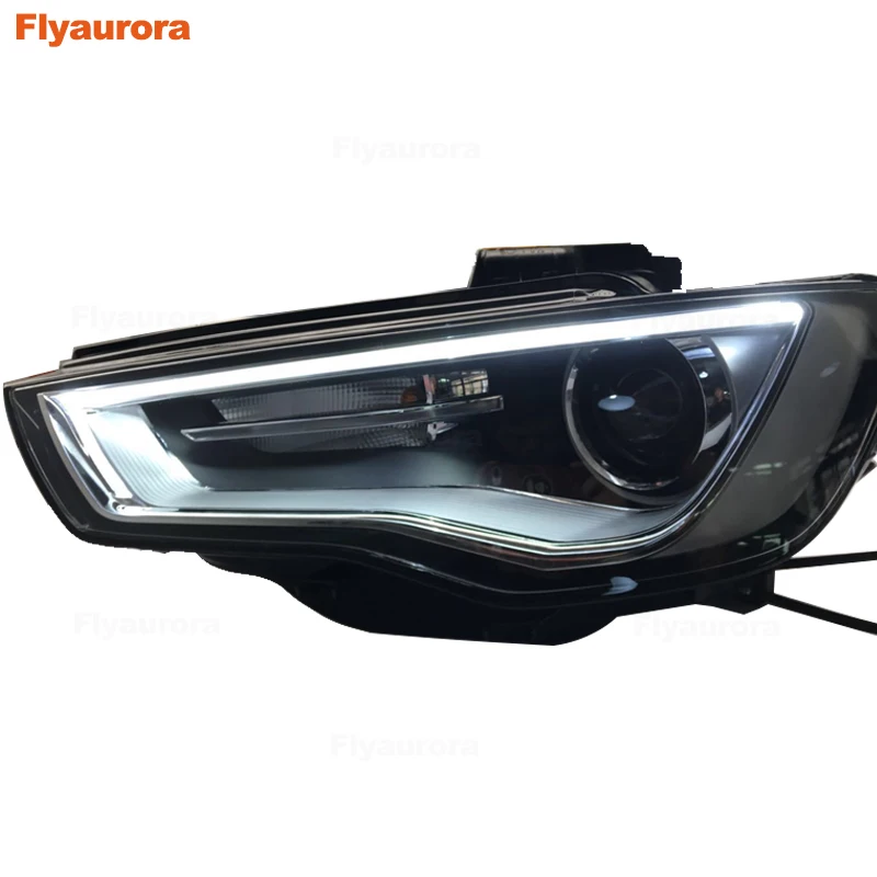 2 шт. автомобиль Стиль светодиодный фары для автомобиля Audi A3 2013-2016 налобный фонарь