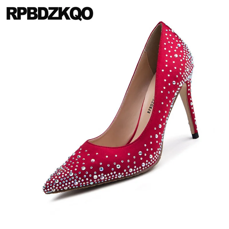 Женское платье 4 дюйма на свадьбу для выхода в свет Супер Стразы Бриллиант