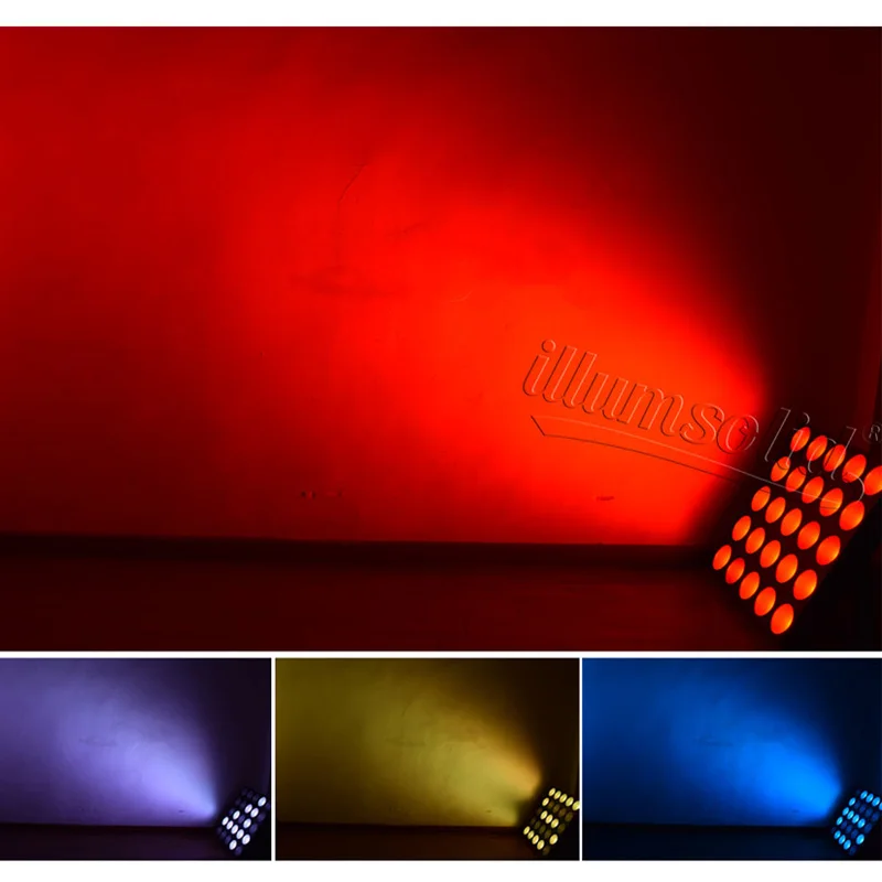 Светодиодный 25x30 Вт RGBW Блиндер матрица DMX512 сценический эффект Освещение хорошее