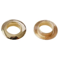 au585 solid 14k carat gold eyelet rivets for big hole beads jewelry diy gold findingscomponents
