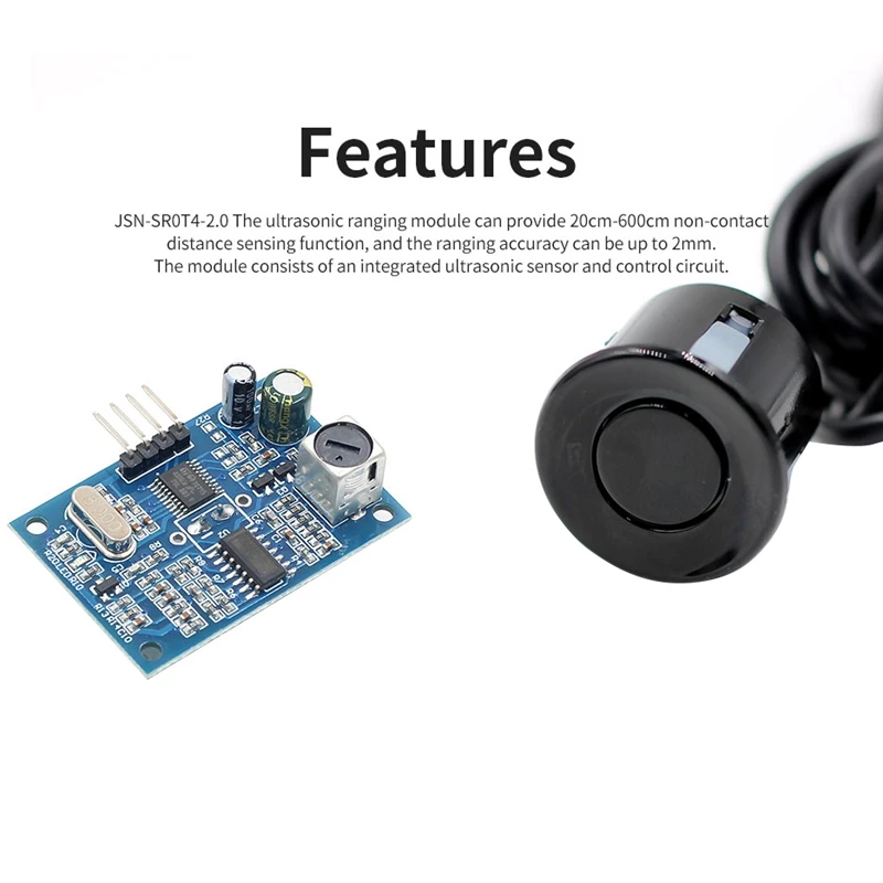 Waterproof Ultrasonic Module Jsn-Sr04T Water Proof Integrated Distance Measuring Transducer Sensor For Arduino | Инструменты