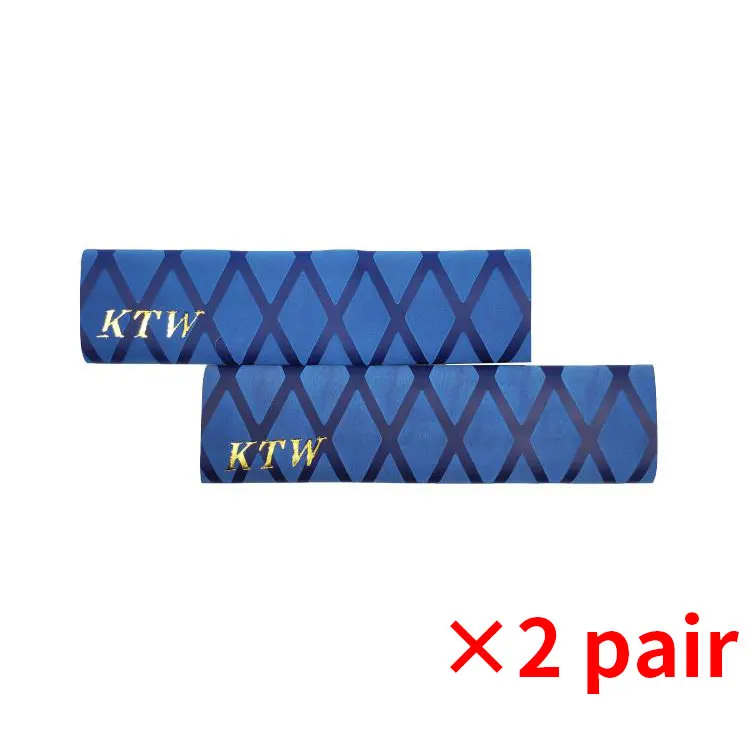 Blue 2 pair Аксессуары для велосипеда KTW, защита для велосипеда, передняя и задняя вилка, нажимные велосипедные страйдеры, цветная резиновая защита рамы - Цвет: Blue 2 pair