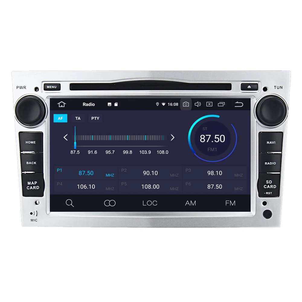 Автомагнитола для Opel Corsa C D Zafira B Meriva Vivaro Insignia Android 9 0 стерео GPS навигация
