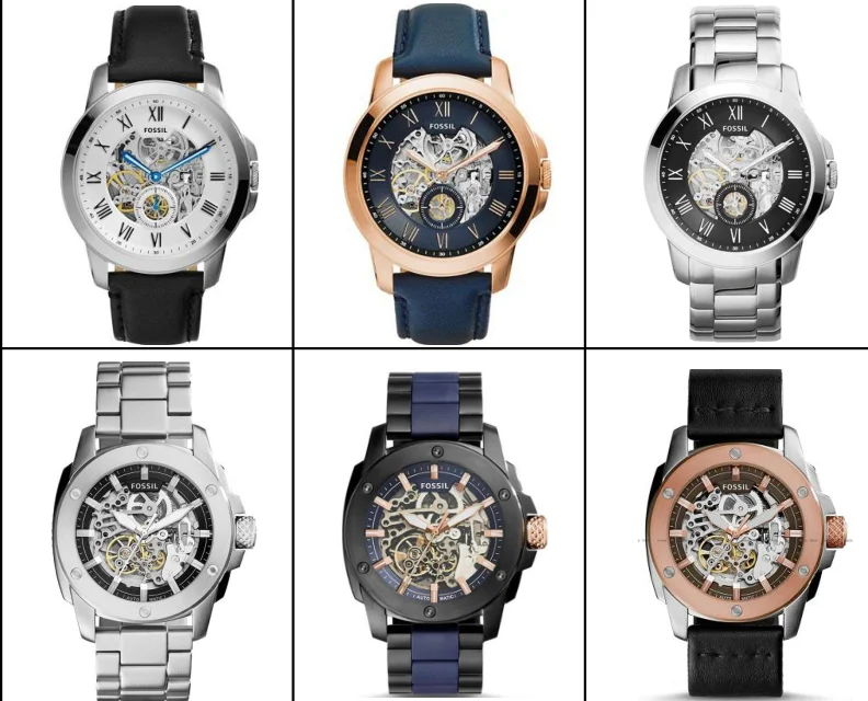 

Luxury Brand Mens AAA Watch Fashion Brand Mechanical women watch Mens Chronograph Sports AAA Watches with Leather Strap 5642