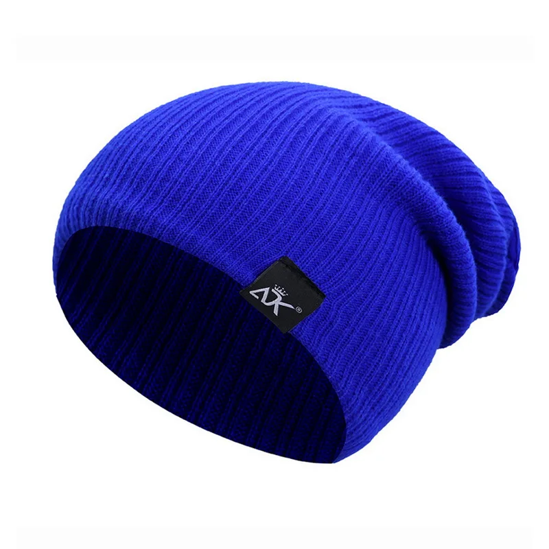 11 Новая зимняя шапка мужские шапки полосатые вязаные теплые шапки s ярких цветов уличная хип-хоп шерстяная шапка осенне-зимняя шерстяная шапочка - Цвет: 11