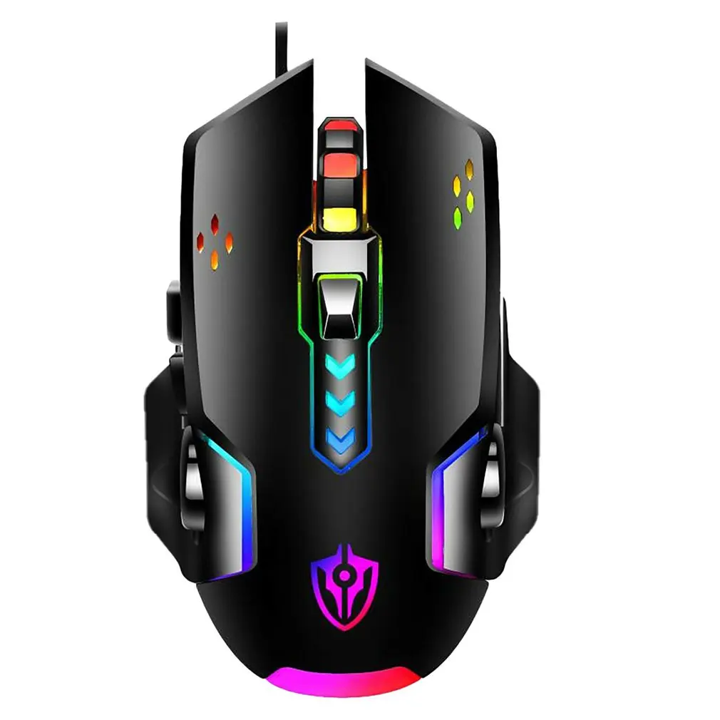 

X9 Wired Computer Gaming Light Mouse 6D Office Desktop Computer Plus Mouse Professional Gaming Mouse