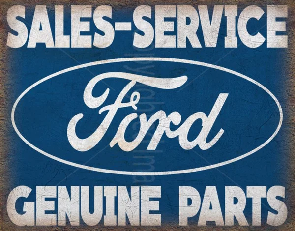 

Металлическая Оловянная плакатная табличка для рекламы гаража FORD SERVICE