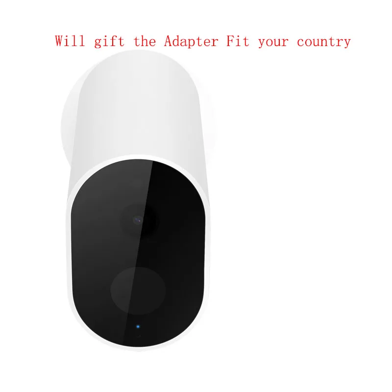 camera and adapter Xiaomi Mijia смарт-камера батарея шлюз CMSXJ11A 1080P 120 градусов F2.6 AI Humanoid обнаружения IP Беспроводная камера s Cam - Цвет: camera and adapter