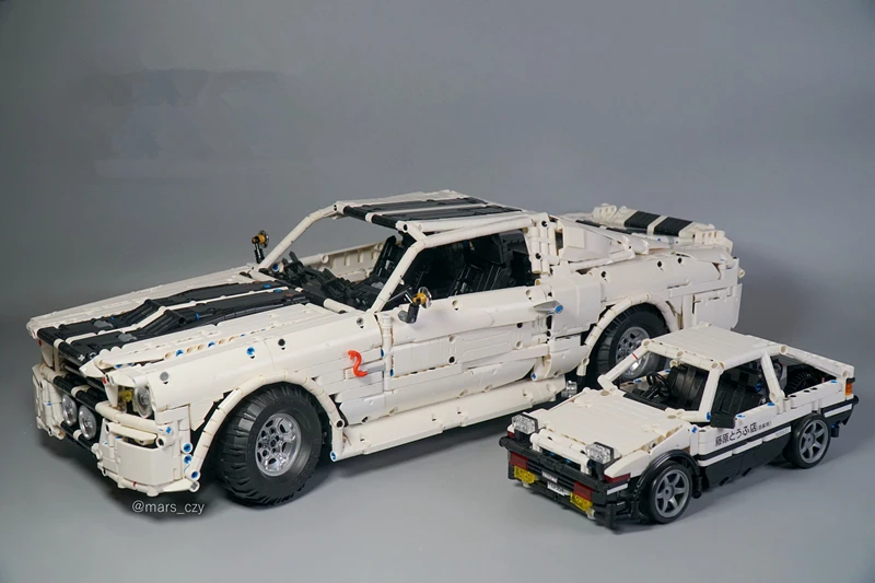 Технологический строительный блок MOC 14616 RC 1967 Eleanor сборка с дистанционным