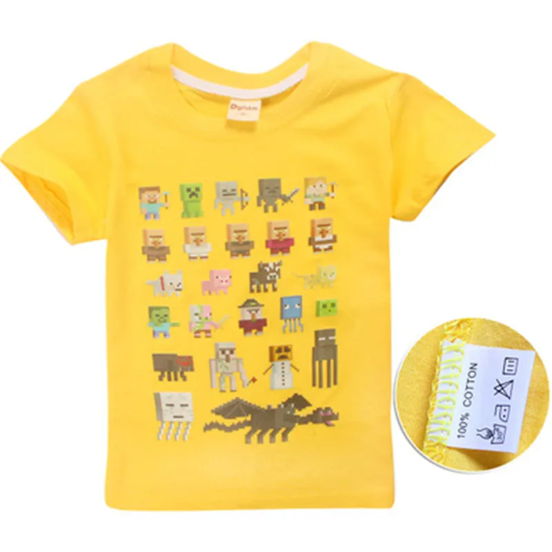 2019 Boys T-shirts 3D Cartoon Fashion New Girls Kids Clothes Summer Baby Boy Casual Cotton Children Tops Tee |