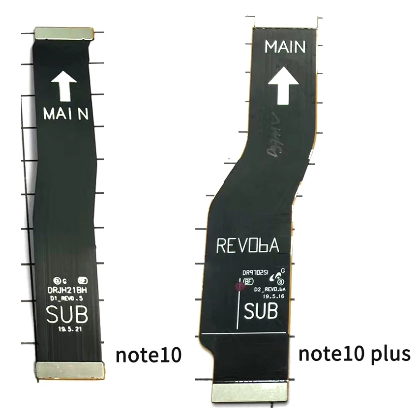 

5pcs/lot For Samsung Galaxy Note 10 Note10 Plus Main Board Connector USB Board LCD Display Mother Board Flex Flex Cable