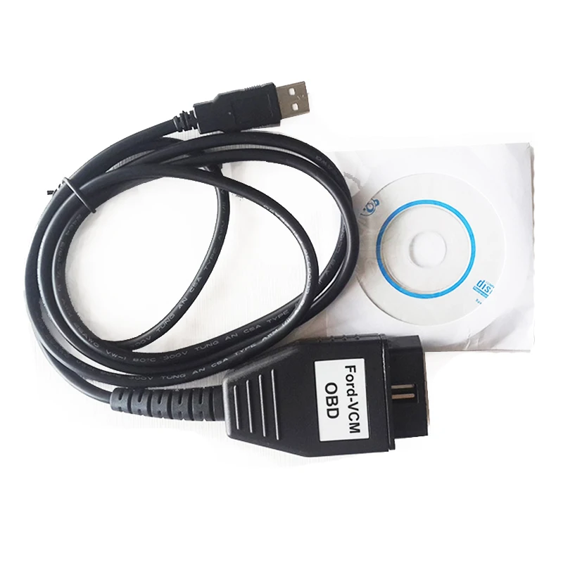 Программный диагностический USB-кабель-сканер для Fo rd VCM OBD Chip-Tuning OBD2 Car ECU