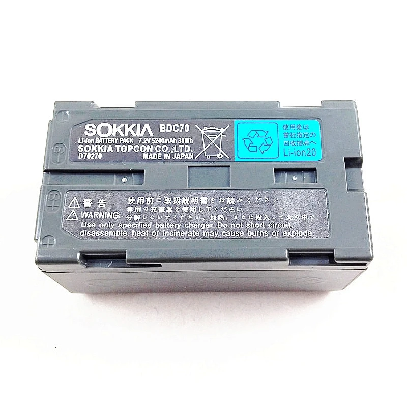 

SOKKIA BDC70 Li-ion battery FOR Topcon Total Station ES CX Sokkia FX Set x Series surveying tools 7.2V 5240mAh