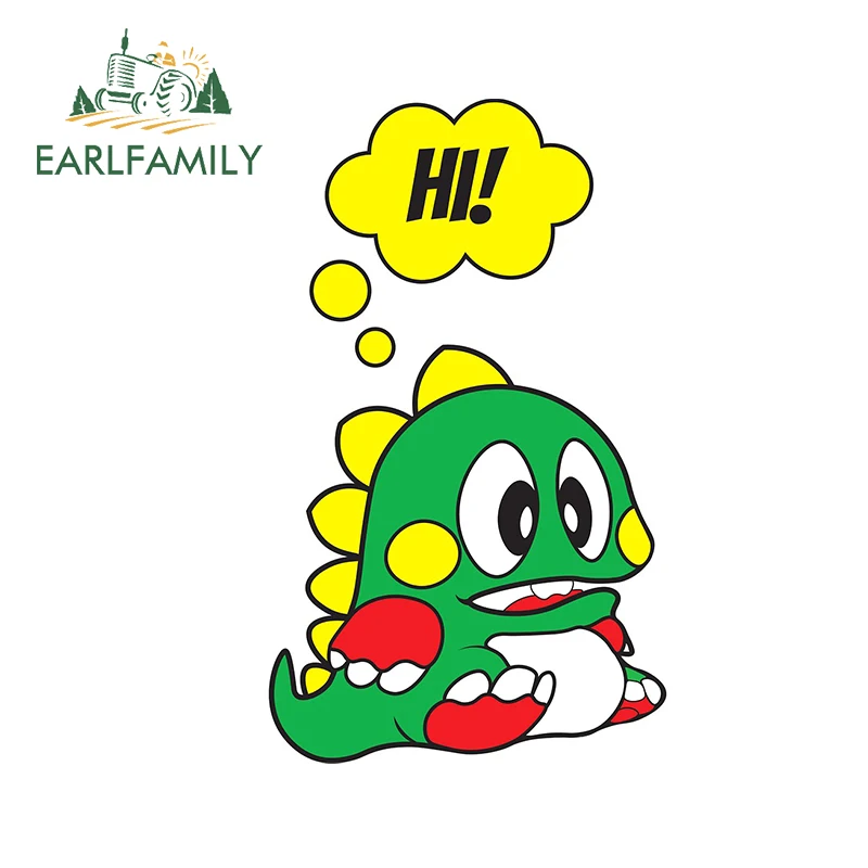 EARLFAMILY забавные автомобильные наклейки 13 см x 7 9 для пузырьков переводная картинка