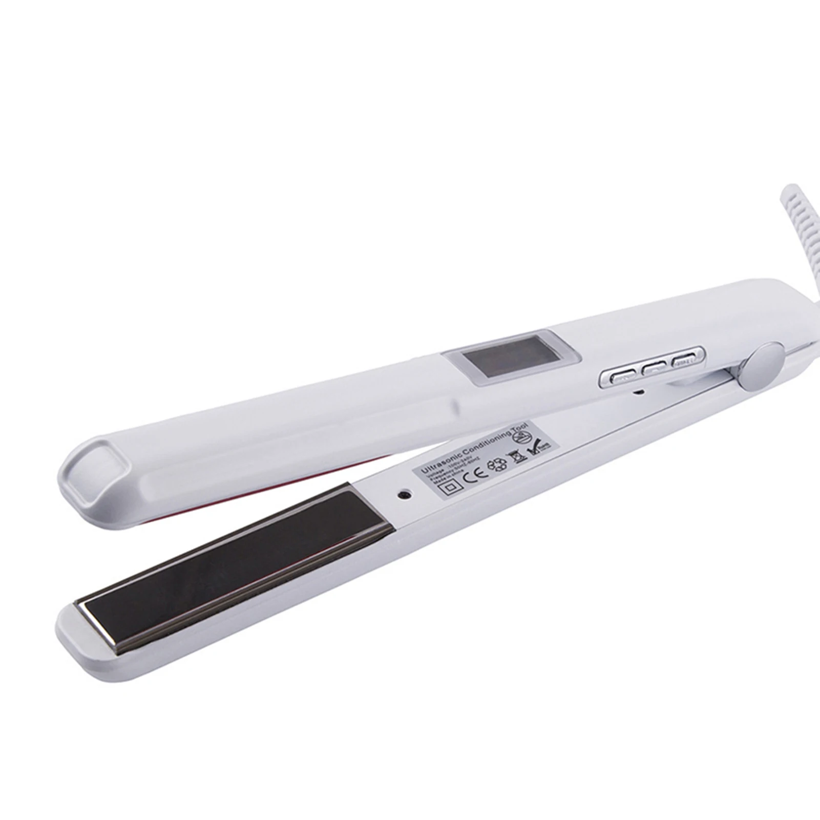 

Hair Straight Infrared Hair Care Iron Ultrasonic Hair Curler Repair Damaged Hair with LCD Display 360 Swivel Cord BFC996