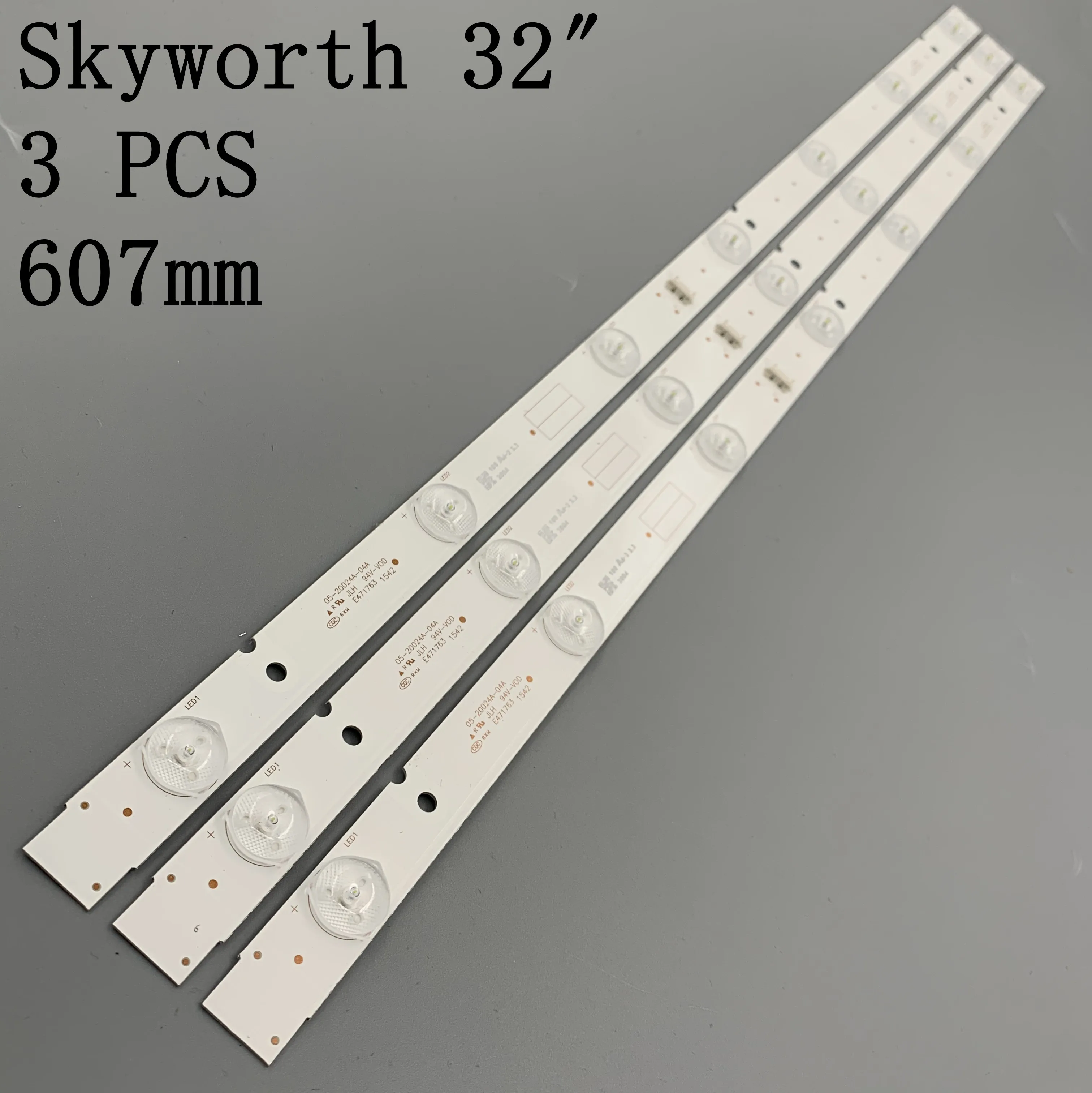 

32inch LED backlight strip 7LED 5800-W32001-3P00 For LC320DXJ-SFA2 RDL320HY(BDO-902) SRT 32HX4003 32E3000 32E3500 3V