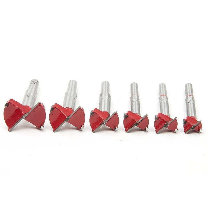 HLZS-10Pcs профессиональный набор сверл Forstner для деревообрабатывающей пилы резец по