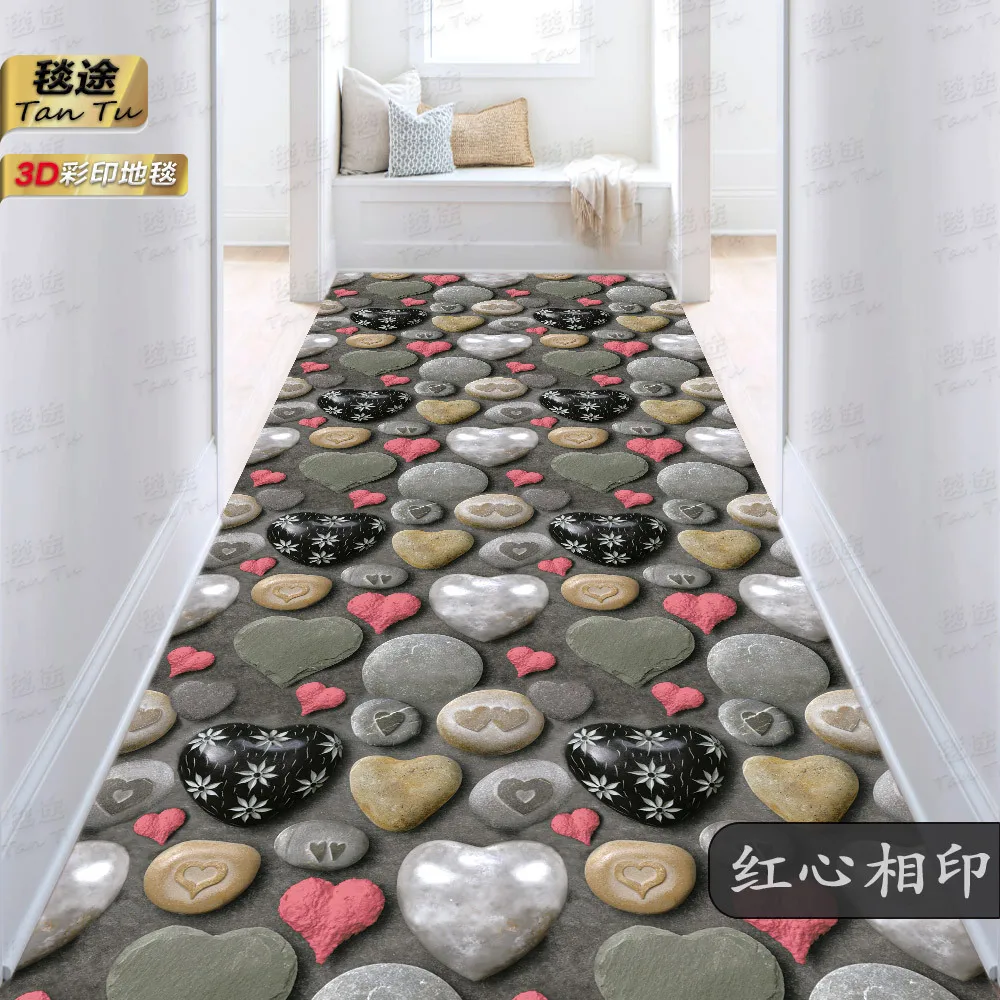creative roses print 3d carpets for living room bedroom area rugs kitchen floor mat home hallway carpet hotel corridor aisle rug free global shipping