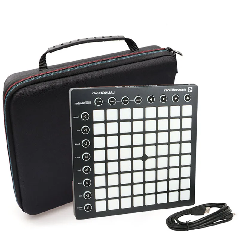 EVA черный противоударный жесткий чехол для переноски для Novation Launchpad Ableton контроллер