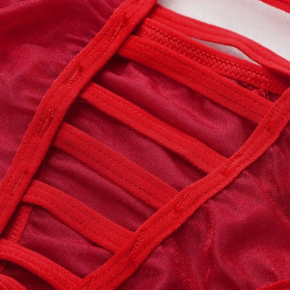 Трусы-боксеры мужские кружевные модное нижнее белье с прорезями пикантные