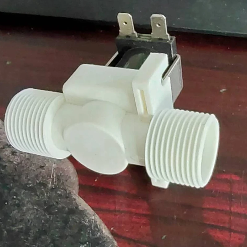 3/4Inch BSPP 2Way Nylon Plastic Gravity Feed Solar Solenoid Valve Normally Closed Water Air Gas Heater | Обустройство дома
