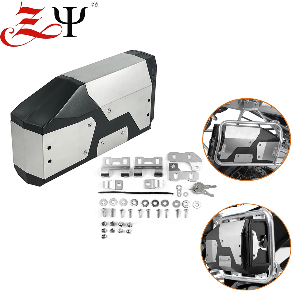 

Tool Box For BMW R1200GS LC R 1200 GS ADV Adventure 2013 2014 2015 2016 2017 2018 2019 Decorative Aluminum waterproof Box