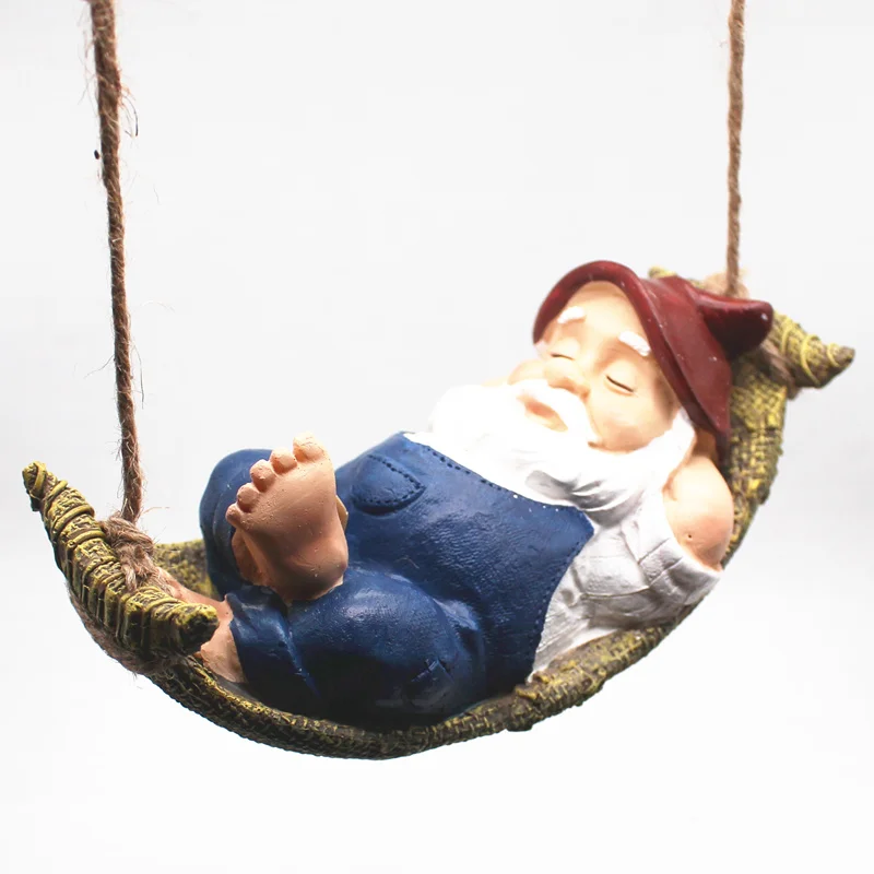 

Home decor Santa Claus Laying Decoration Garden Decorative Tree Pendant Decor Statue