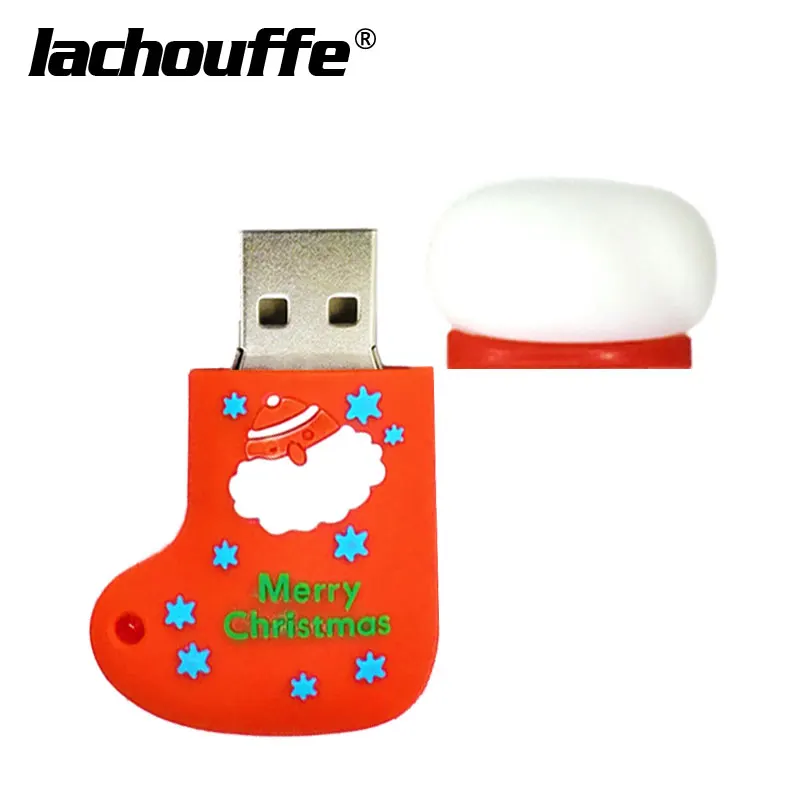 Прекрасный Рождественский подарок, флешка, USB флешка, 4 ГБ, 8 ГБ, 16 ГБ, 32 ГБ, 64 ГБ, флеш-usb-брелок, usb флешка, Memoria, usb диск - Цвет: M1 sock